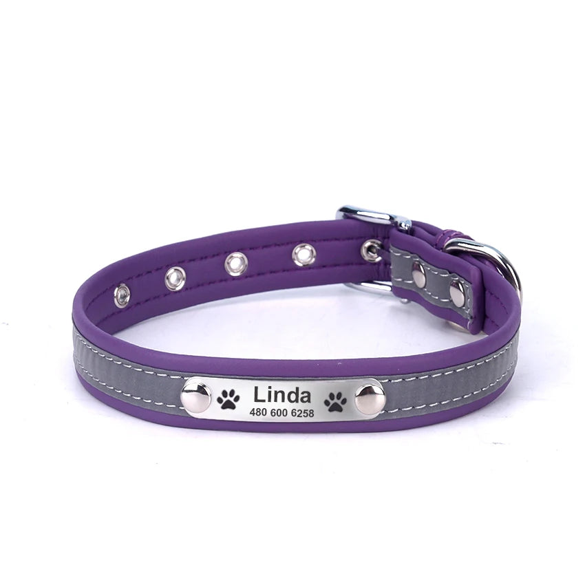 Personalized Dog Collar ID Custom Tag Engraved