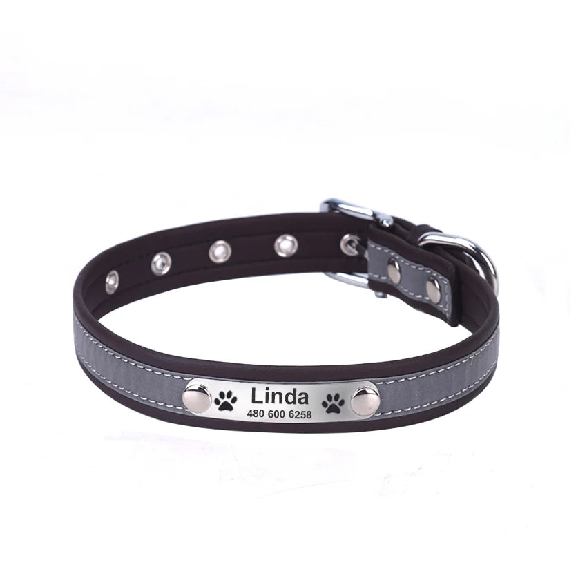 Personalized Dog Collar ID Custom Tag Engraved