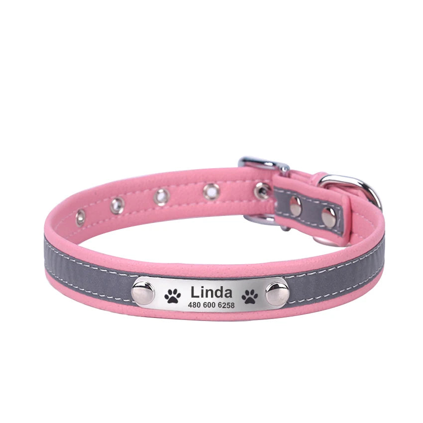 Personalized Dog Collar ID Custom Tag Engraved