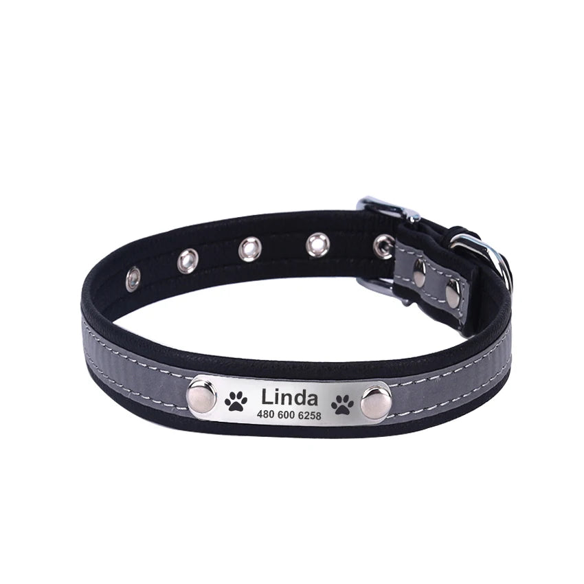 Personalized Dog Collar ID Custom Tag Engraved