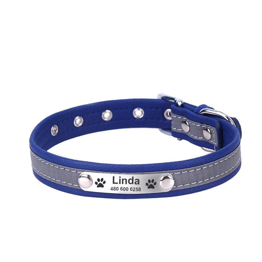 Personalized Dog Collar ID Custom Tag Engraved