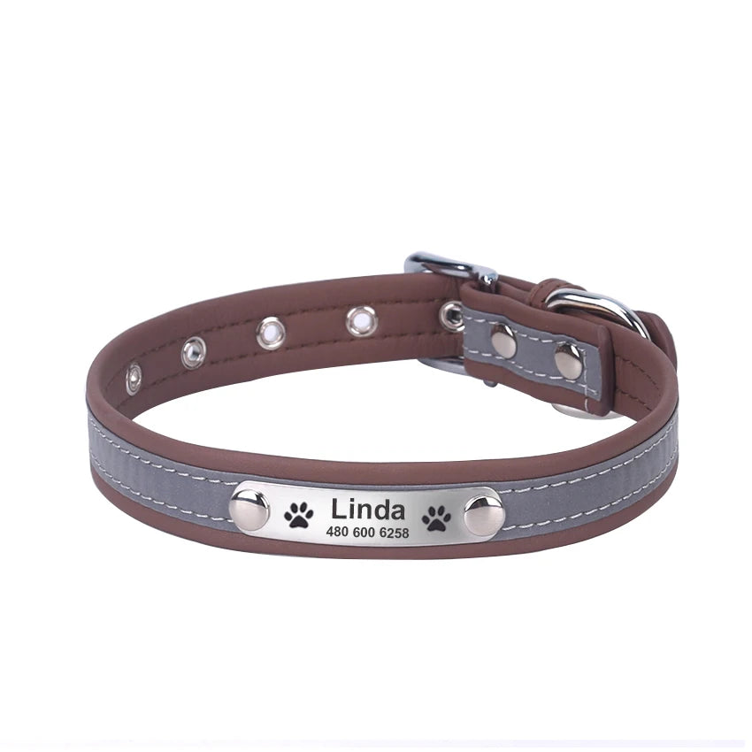 Personalized Dog Collar ID Custom Tag Engraved