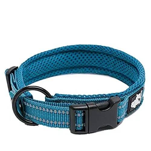 Truelove Pet Dog /Cat Collar Nylon Adjustable Padded Soft Reflective