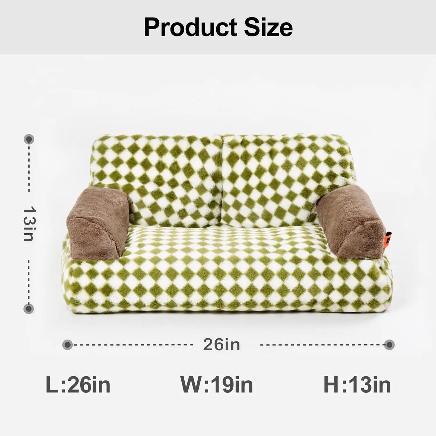 Pet Couch Bed for Medium Small Dogs Cat up to 25 lbs