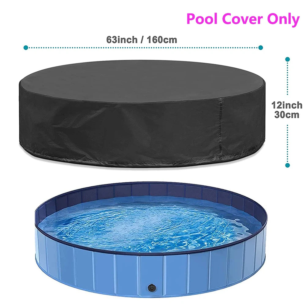Dog Swimming Pool & Pool Cover Bathtub