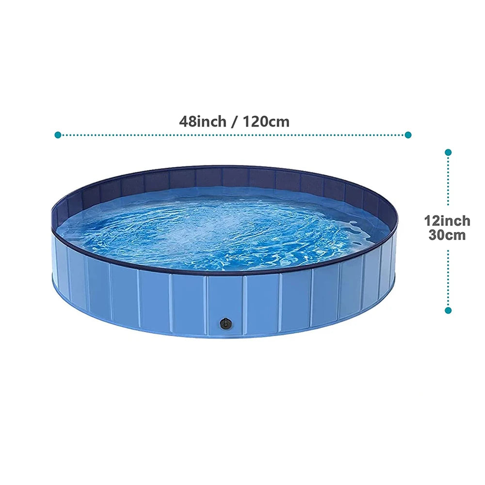 Dog Swimming Pool & Pool Cover Bathtub