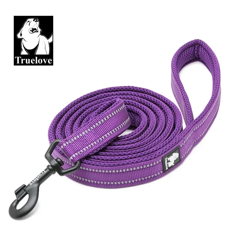 Truelove Soft Pet Leash Reflective Nylon Mesh