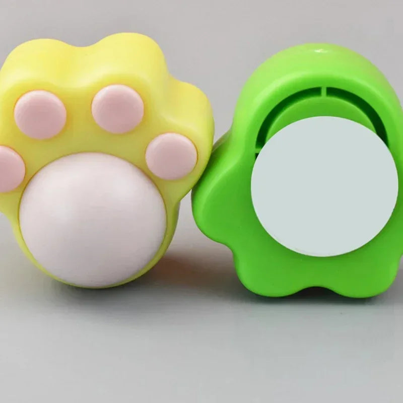 Natural Catnip Cat Wall Stick-on Ball Toy Treat