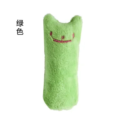 Catnip Toys Cute Funny Interactive Plush Teeth Grinding