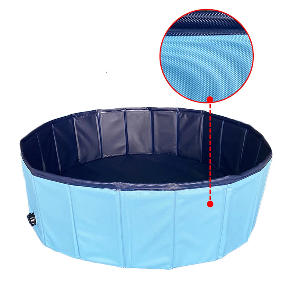 Dog Swimming Pool & Pool Cover Bathtub