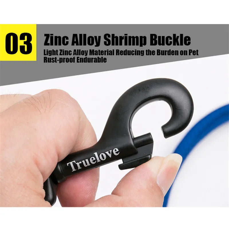 Truelove Soft Pet Leash Reflective Nylon Mesh
