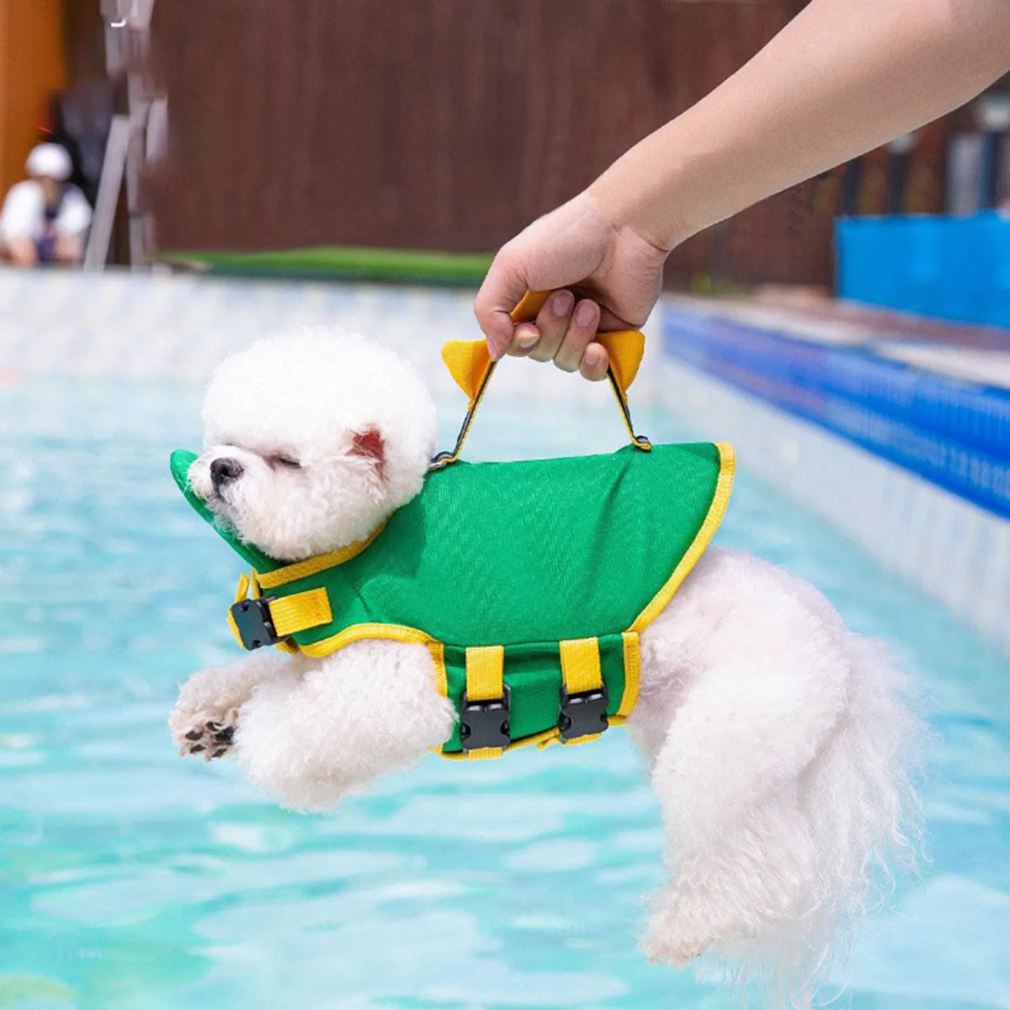 Cute Dinosaur Shaped Dog Summer Swimsuit