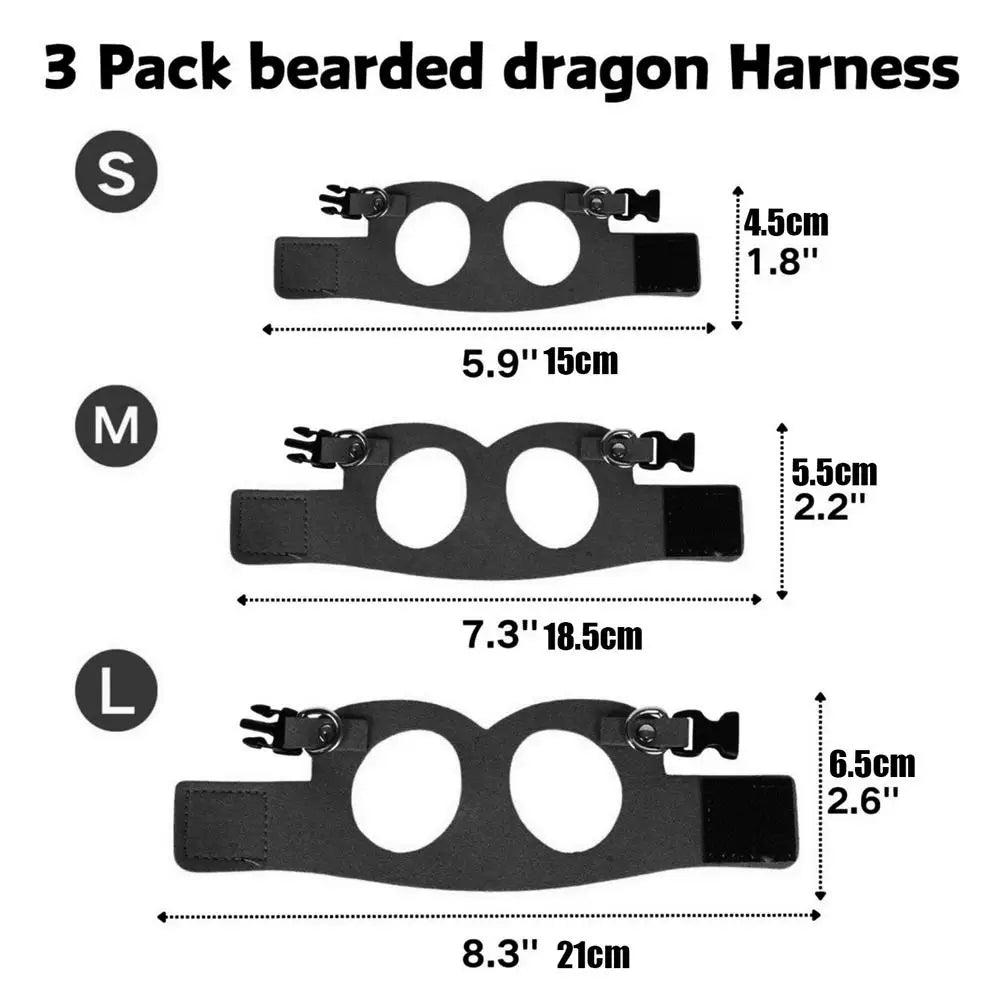 Lizard Adjustable PULeather Harness