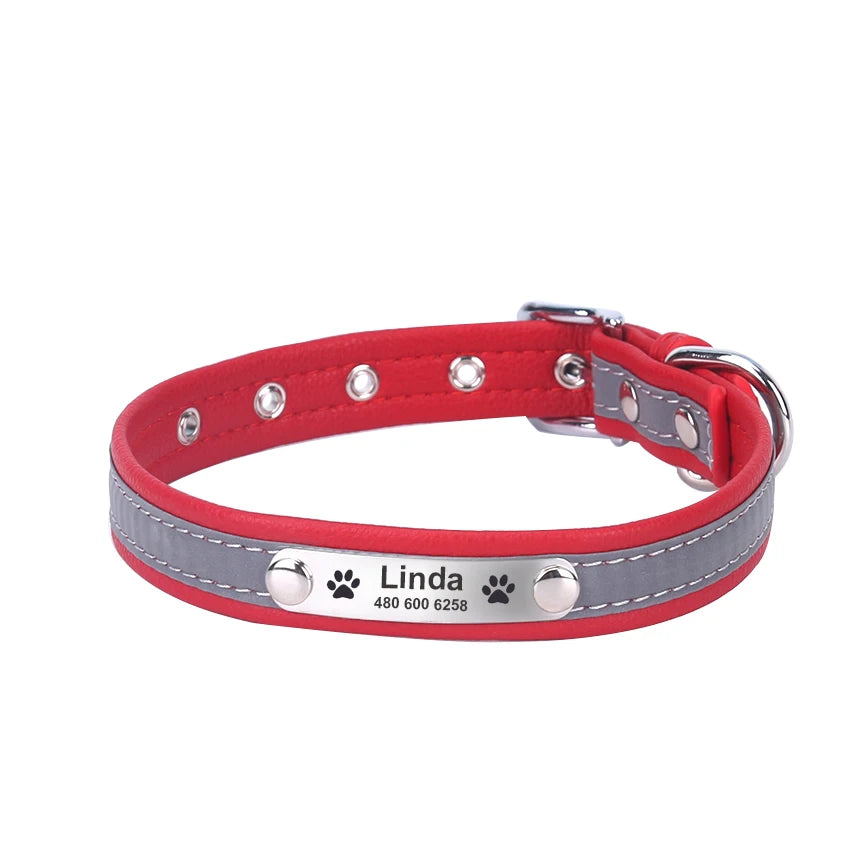 Personalized Dog Collar ID Custom Tag Engraved