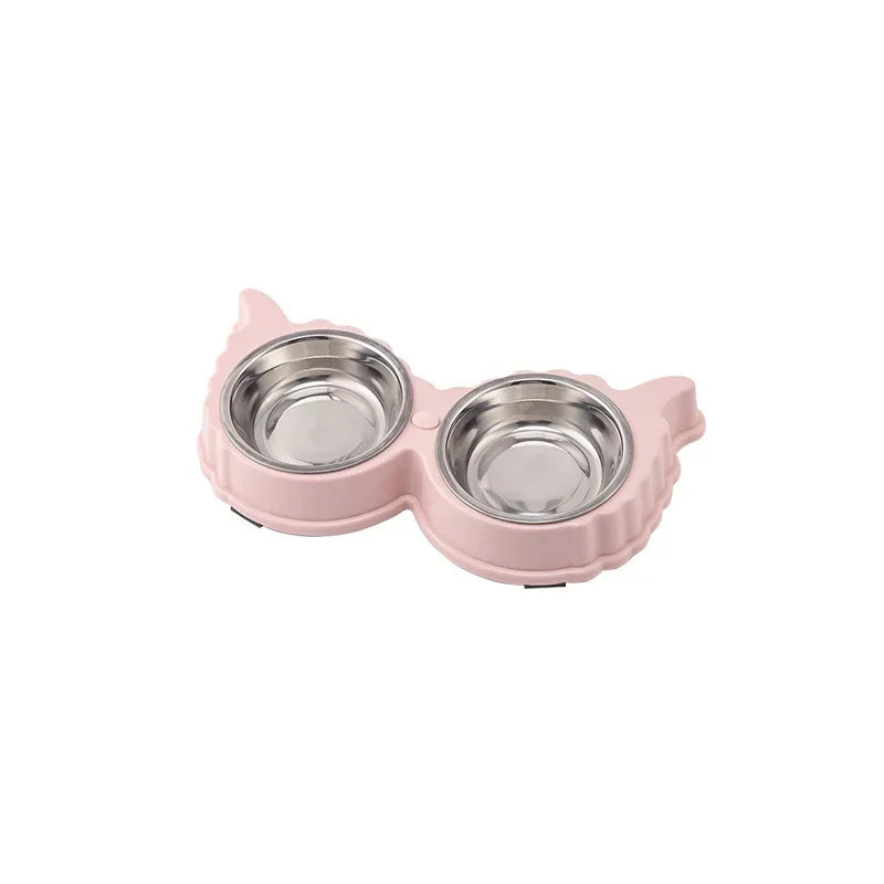 Cute Plastic Food Water Bowls