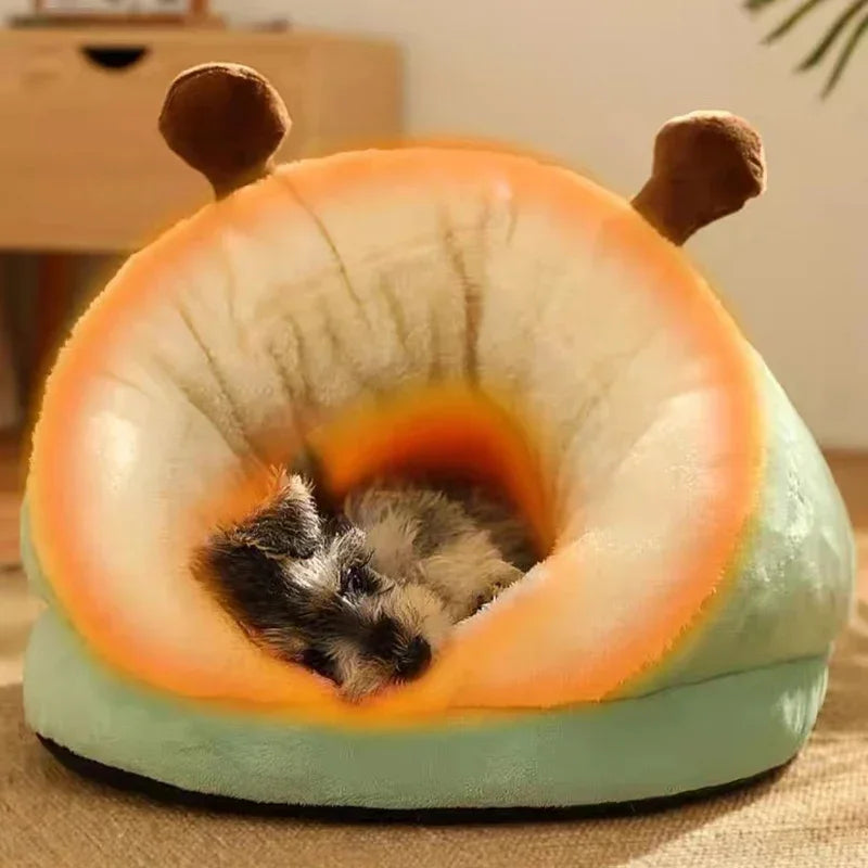 Warm Small Dog  House Cute Slippers Shaped