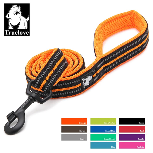 Truelove Soft Pet Leash Reflective Nylon Mesh