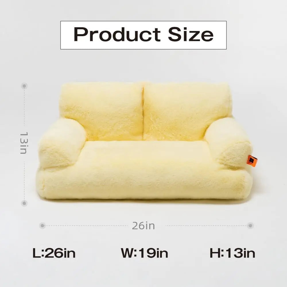 Pet Couch Bed  for Medium Small Dogs Cat up to 25 lbs