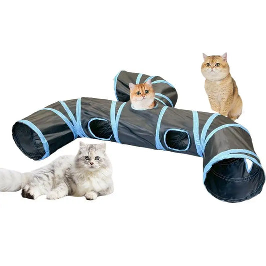 Cat play tunnel