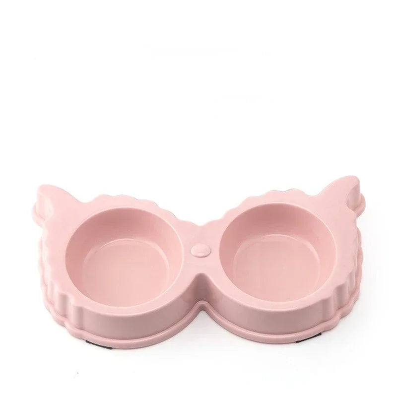 Cute Plastic Food Water Bowls