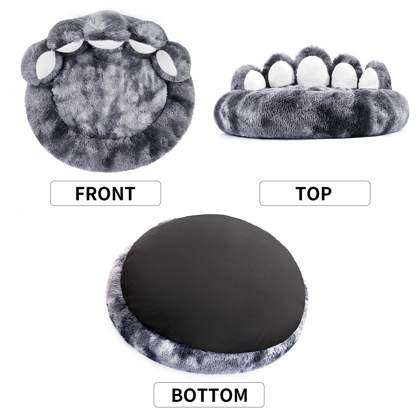 Cozy Comfy Paw Shaped Pet Dog Cat Bed