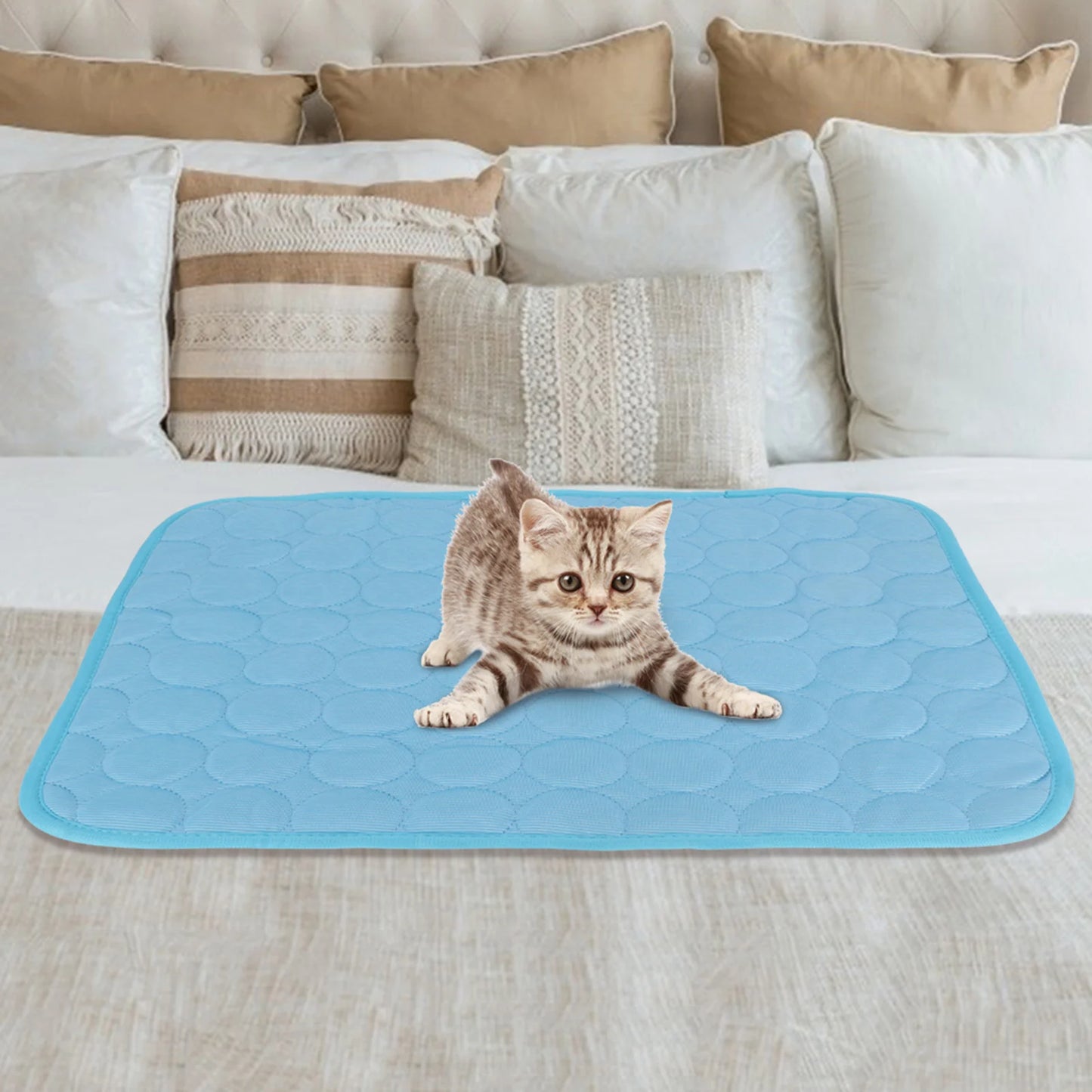 Cooling Mat for Dog Cat Self Cooling Pillow