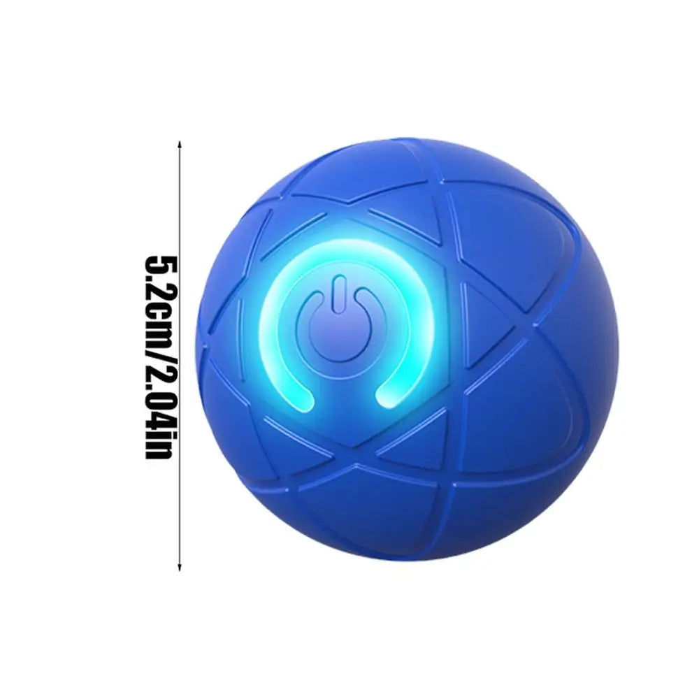 Active Rolling Ball for Dogs USB Interactive Dog Ball  with LED Light