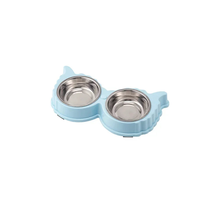Cute Plastic Food Water Bowls