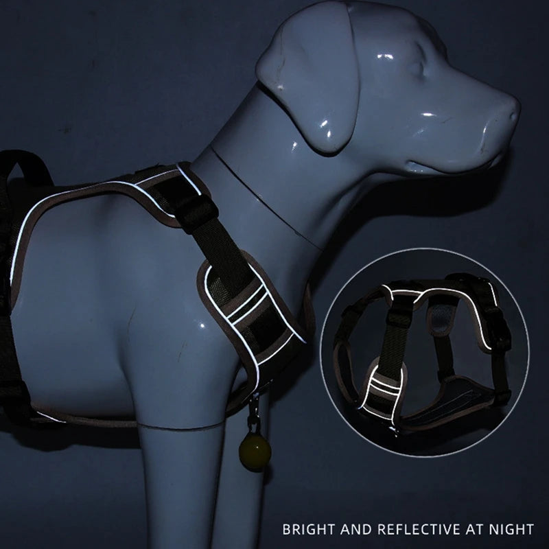 Dog Harness Reflective  Vest Big