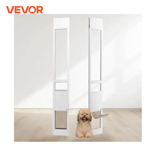 VEVOR Dog Door Sliding Glass Door Adjustable Height Doggy Door