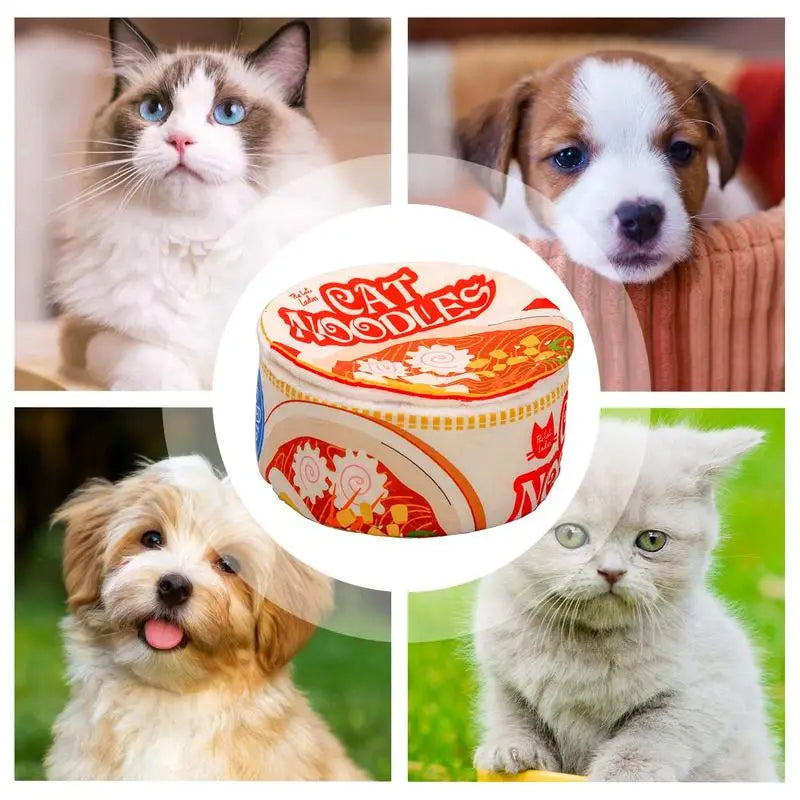 Ramen Bowl Cat Bed Noodle Bowl  Indoor