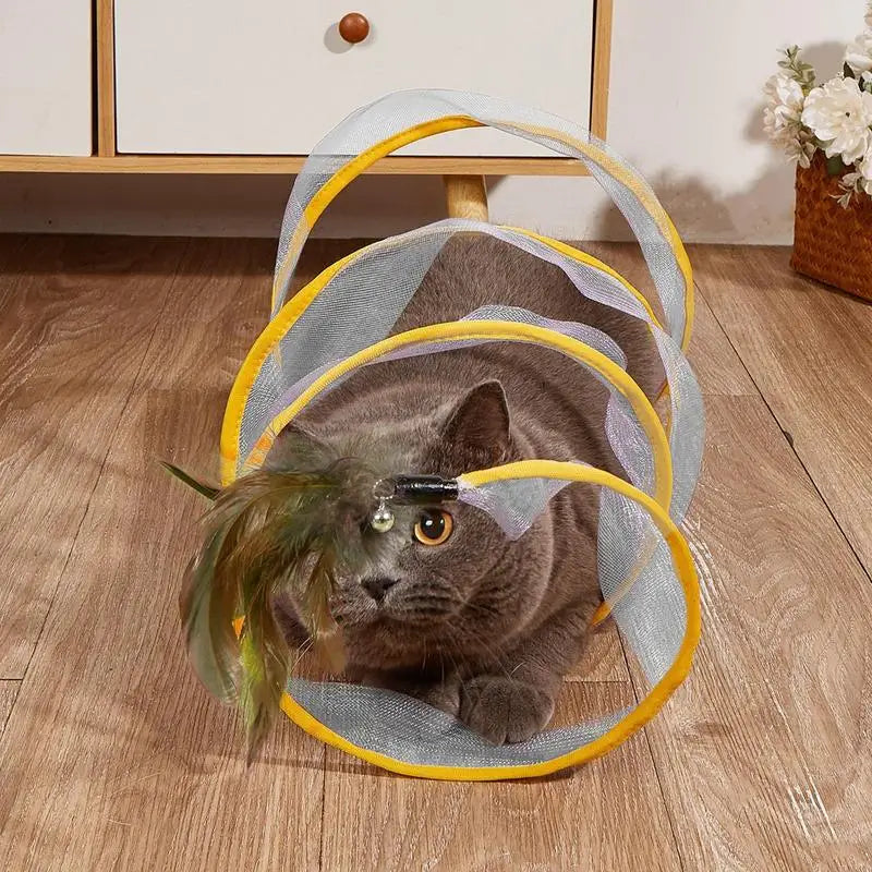 Cat play tunnel