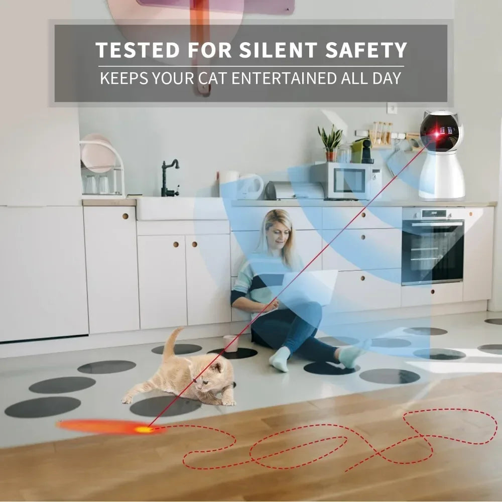 Laser Cat Toys for Indoor Cats, Motion Activated