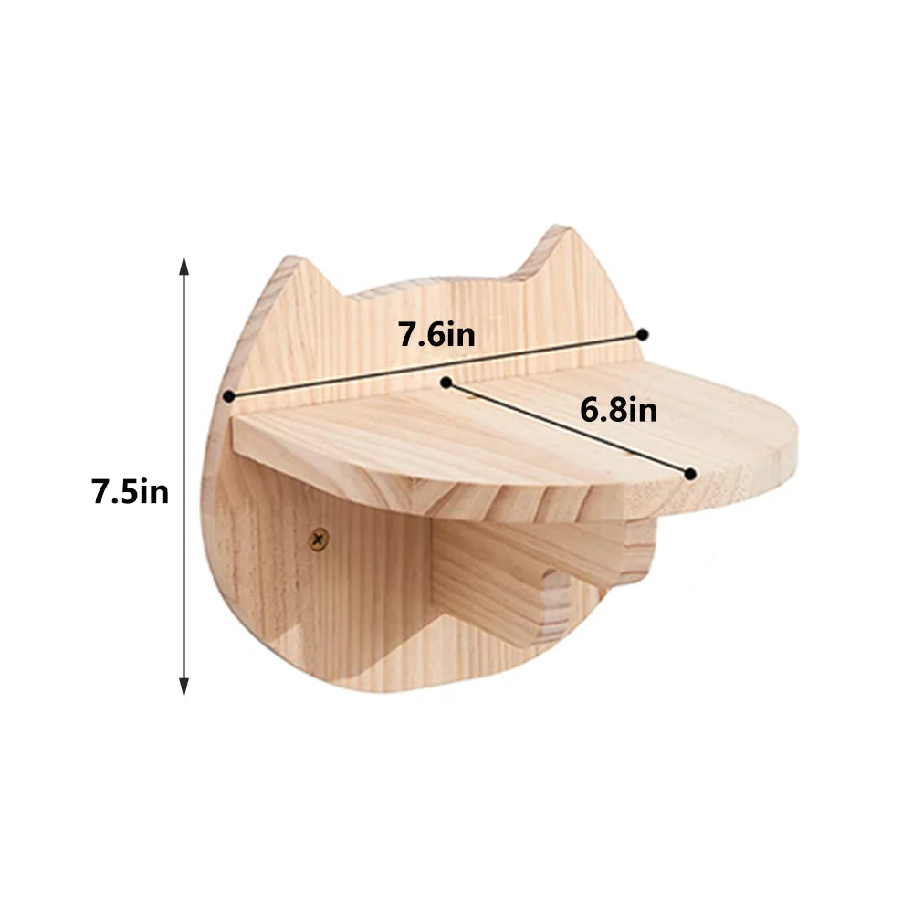 Cat Shelf Wall Hammock Climbing Shelves Moon Shaped