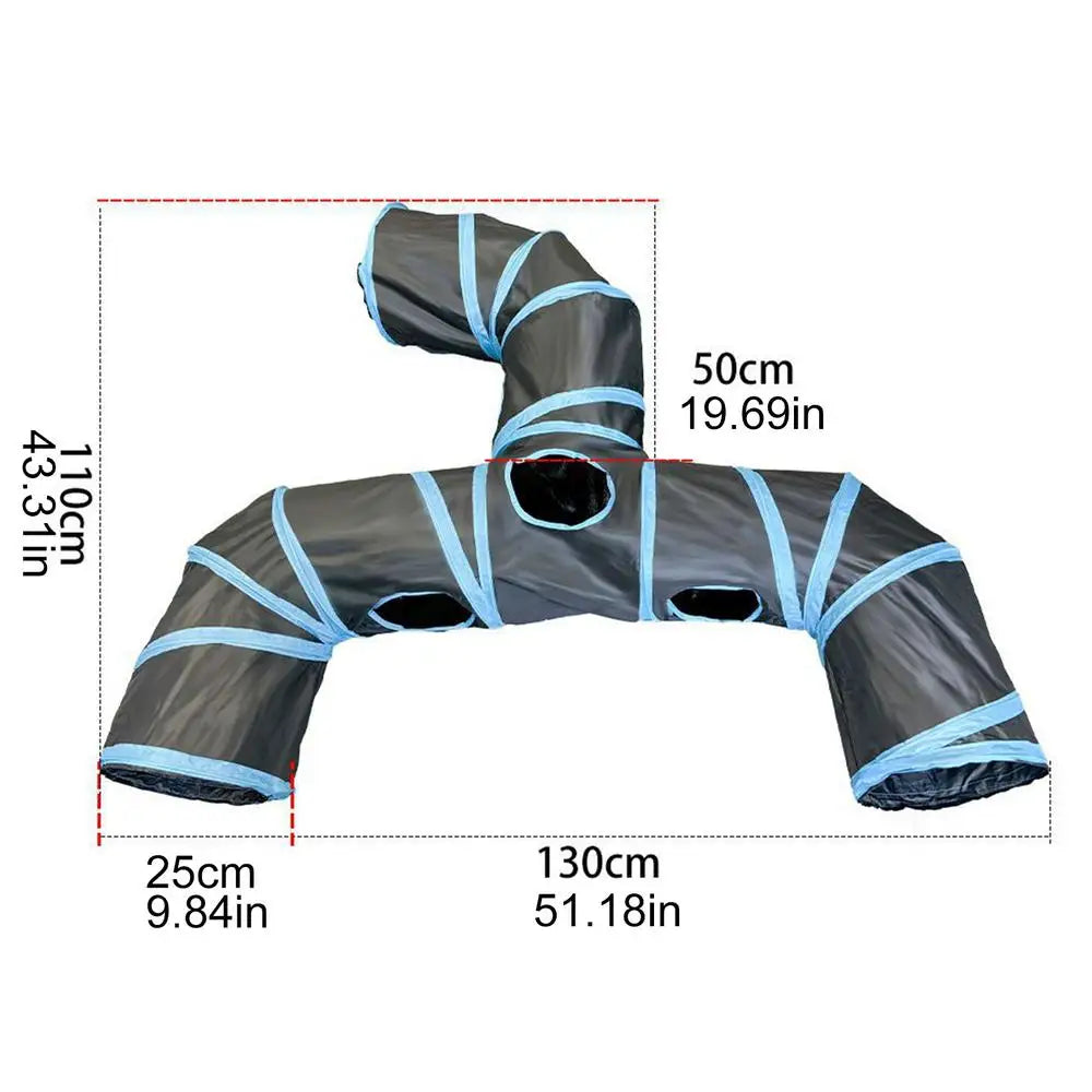 Cat play tunnel