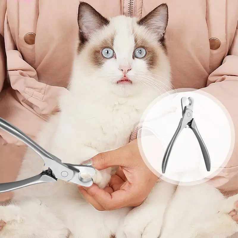 Professional Pet Nail Clipper Stainless Steel Scissors