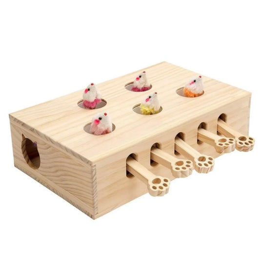 Mewoofun  Whack-a-mole Toys for Indoor Cats Kittens