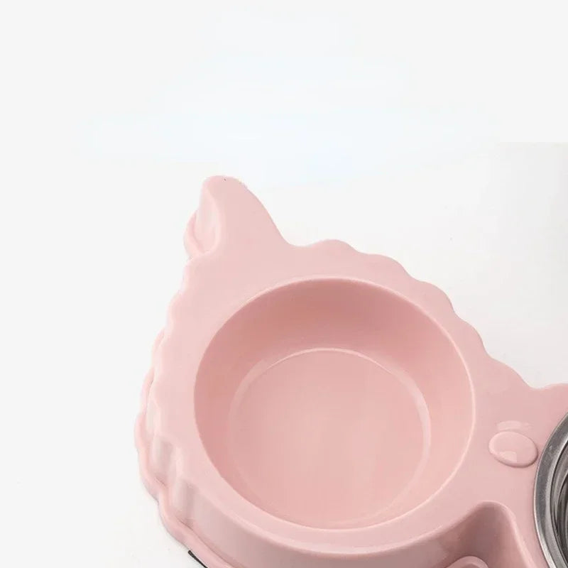 Cute Plastic Food Water Bowls