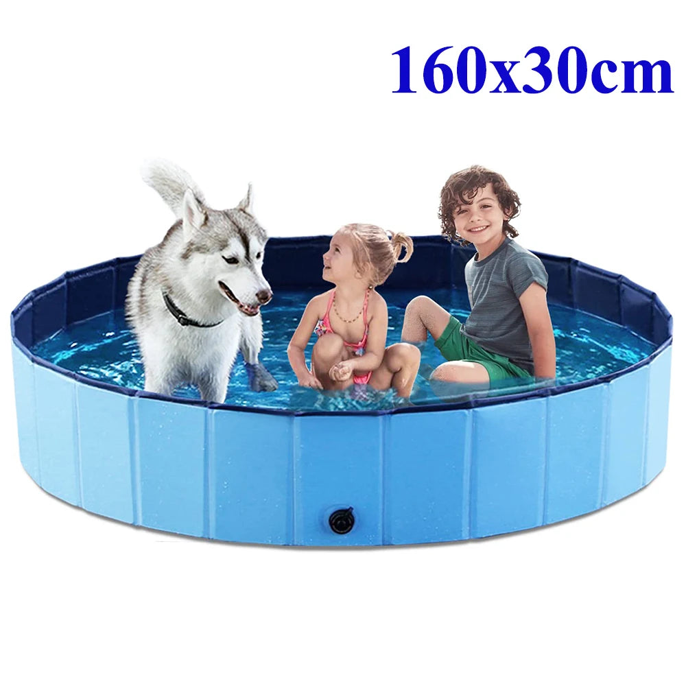 Dog Swimming Pool & Pool Cover Bathtub