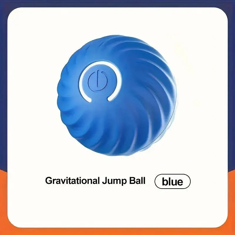Intelligent Jumping Ball, Electric Charging Cat And Dog Toy,
