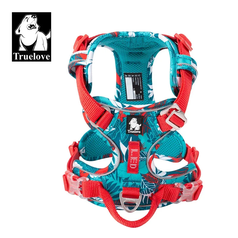Truelove Pet Reflective Nylon Dog Harness No Pull