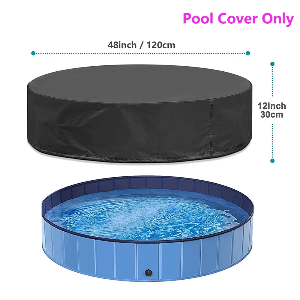 Dog Swimming Pool & Pool Cover Bathtub