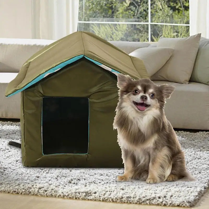 Warm Outdoor Cat House Foldable Insulated Pet House