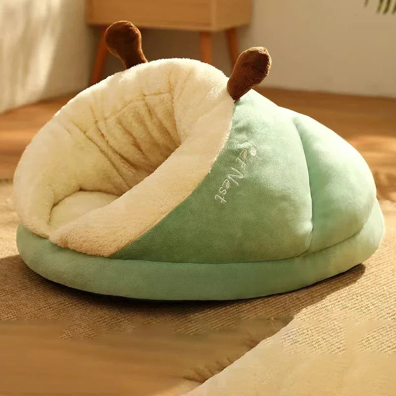 Warm Small Dog  House Cute Slippers Shaped