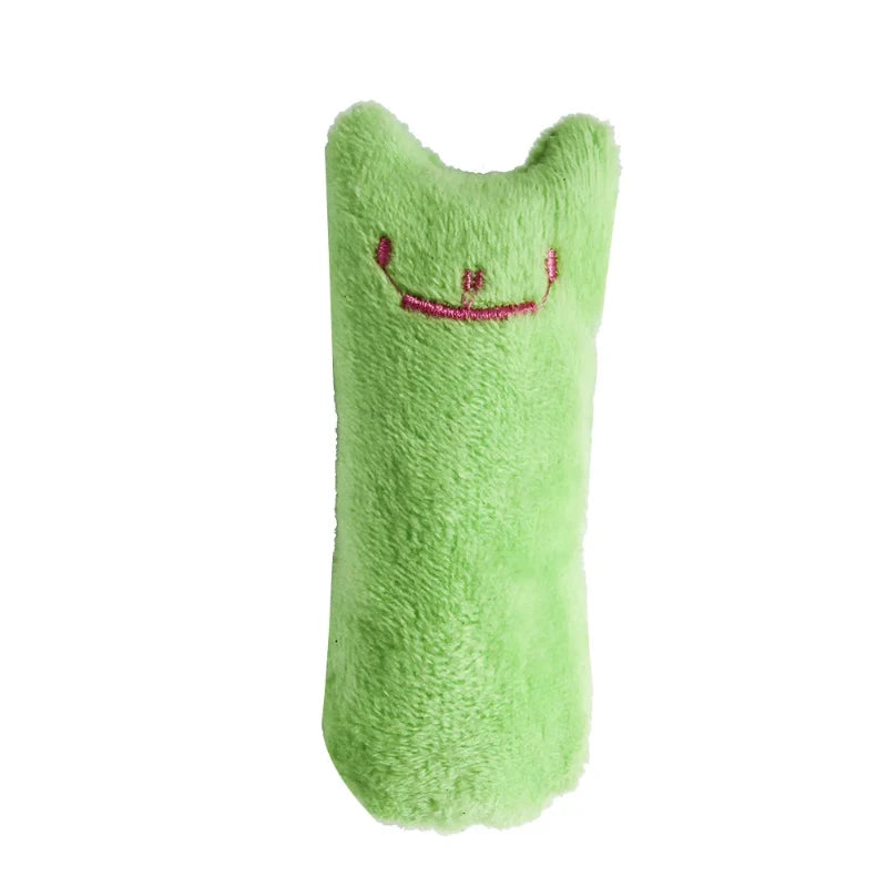 Catnip Toys Cute Funny Interactive Plush Teeth Grinding