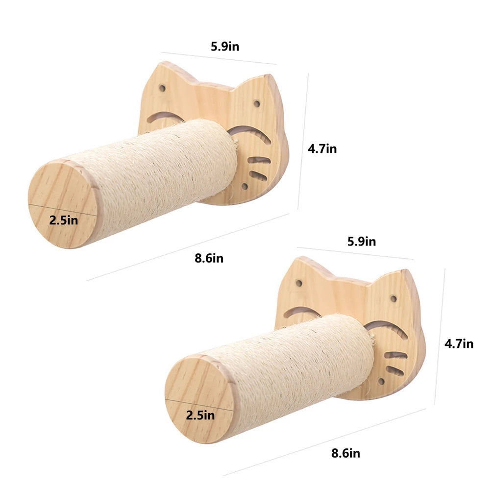 Cat Shelf Wall Hammock Climbing Shelves Moon Shaped