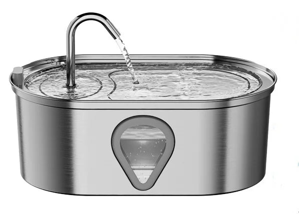 Large capacity pet water dispenser with LED Lighting