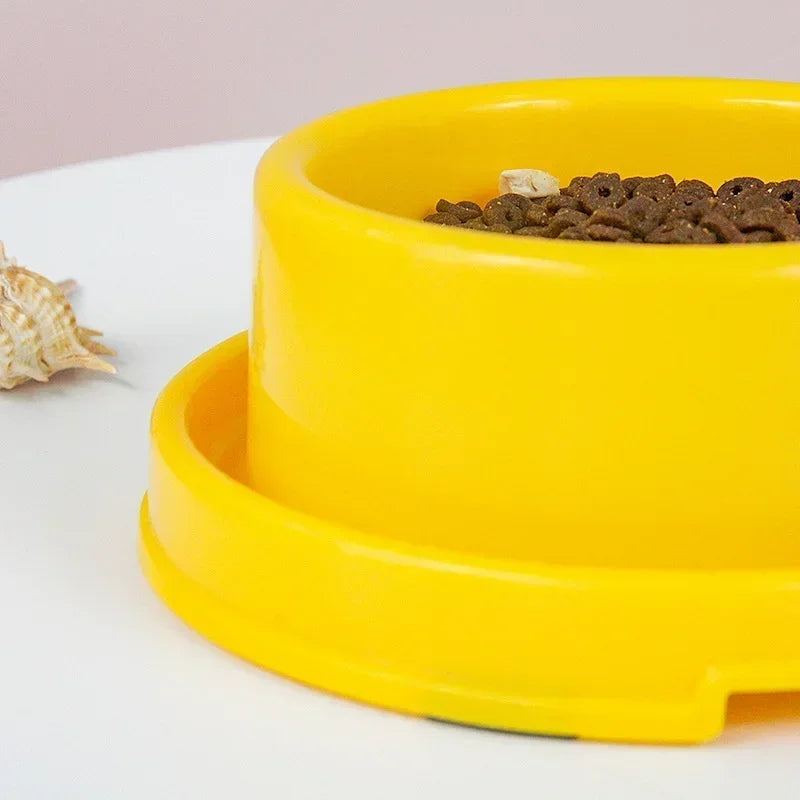 Cute Non Slip Pet Dog Feeder Bowl Anti Ant