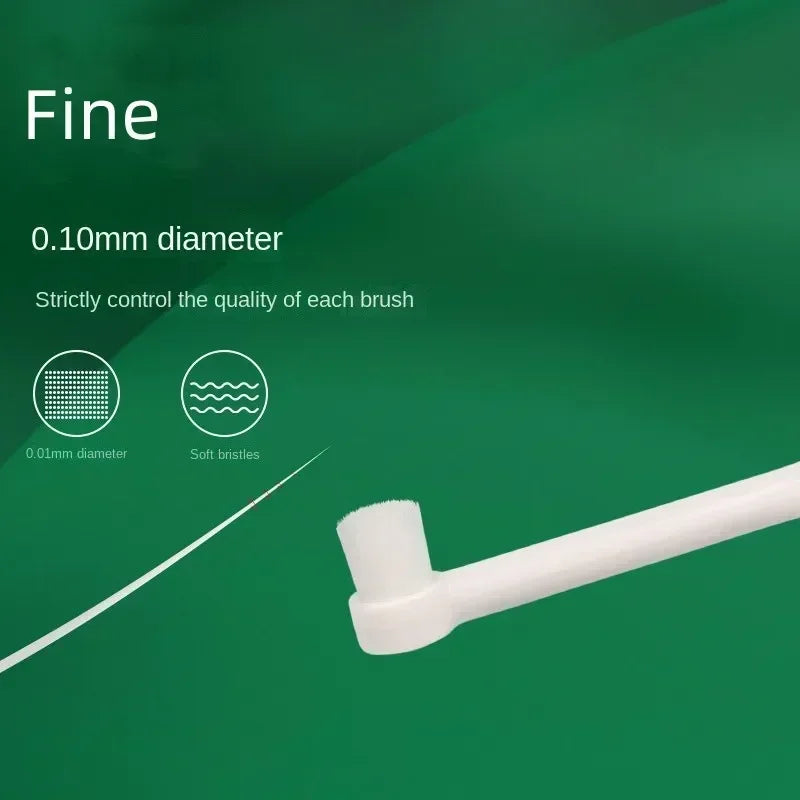 Round Head Toothbrush for Dog  Soft Brush Oral Cleaning