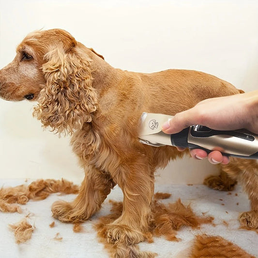 Pet Hair Trimmer Kit Electric Precision Clippers  for Dogs and Cats